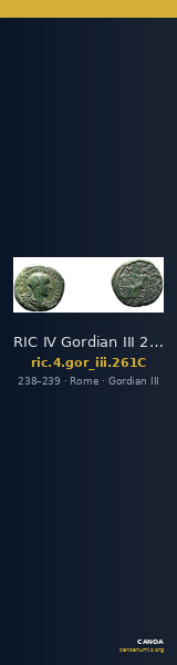 RIC IV Gordian III 261C — CANOA