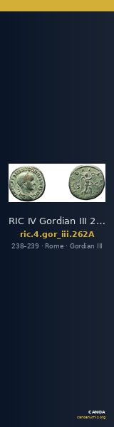 RIC IV Gordian III 262A — CANOA