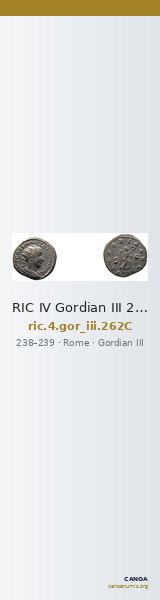 RIC IV Gordian III 262C — CANOA