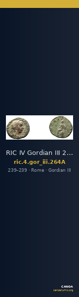 RIC IV Gordian III 264A — CANOA