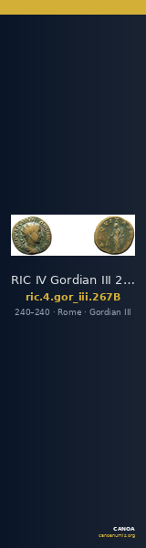 RIC IV Gordian III 267B — CANOA