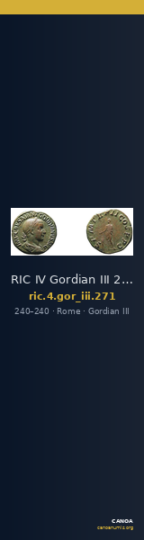 RIC IV Gordian III 271 — CANOA