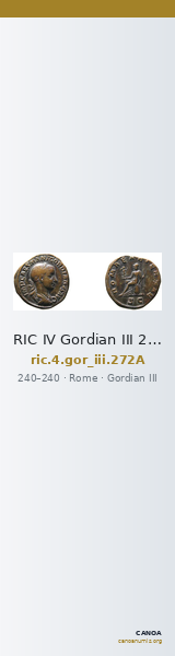 RIC IV Gordian III 272A — CANOA