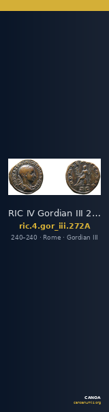 RIC IV Gordian III 272A — CANOA