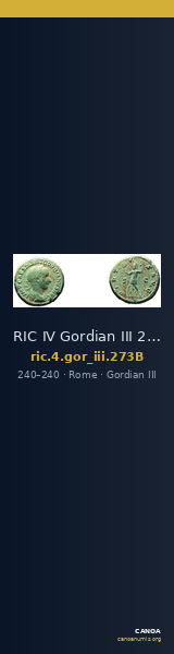 RIC IV Gordian III 273B — CANOA