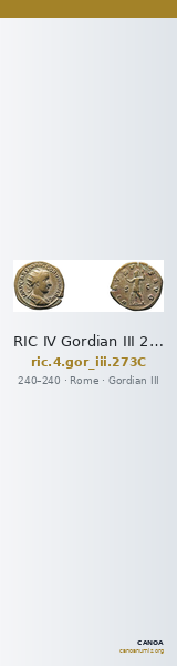 RIC IV Gordian III 273C — CANOA