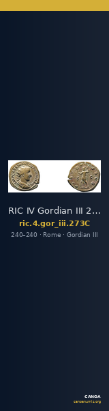 RIC IV Gordian III 273C — CANOA