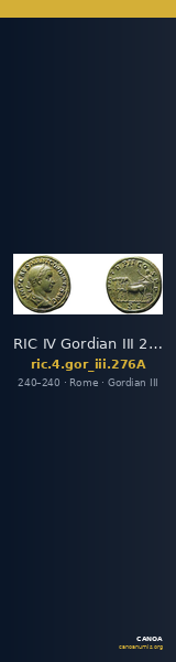 RIC IV Gordian III 276A — CANOA
