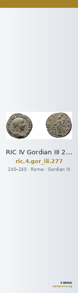 RIC IV Gordian III 277 — CANOA