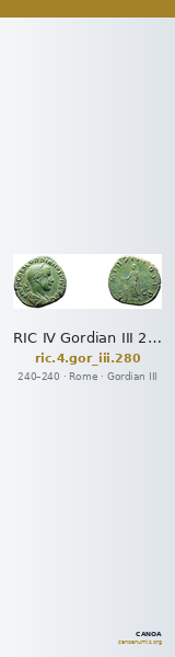 RIC IV Gordian III 280 — CANOA