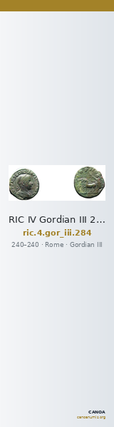 RIC IV Gordian III 284 — CANOA