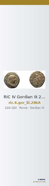 RIC IV Gordian III 286A — CANOA