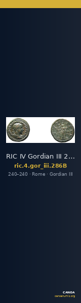 RIC IV Gordian III 286B — CANOA