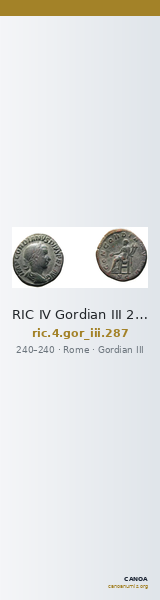 RIC IV Gordian III 287 — CANOA