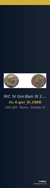 RIC IV Gordian III 288B — CANOA