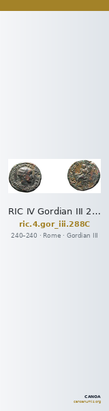 RIC IV Gordian III 288C — CANOA