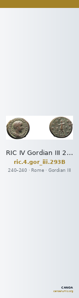 RIC IV Gordian III 293B — CANOA