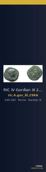 RIC IV Gordian III 294A — CANOA