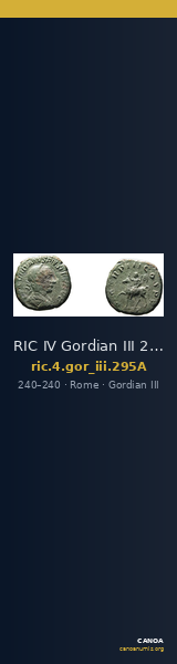 RIC IV Gordian III 295A — CANOA