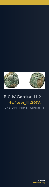 RIC IV Gordian III 297A — CANOA