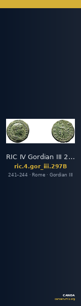 RIC IV Gordian III 297B — CANOA