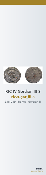RIC IV Gordian III 3 — CANOA