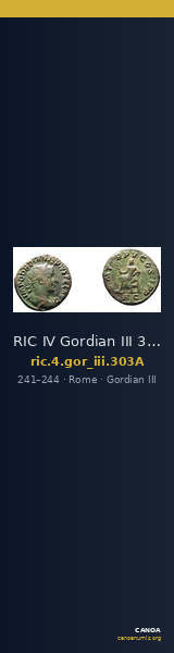 RIC IV Gordian III 303A — CANOA