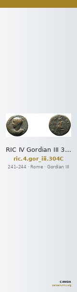 RIC IV Gordian III 304C — CANOA