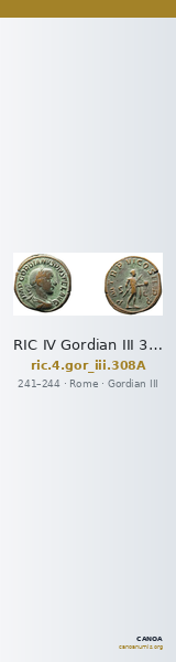 RIC IV Gordian III 308A — CANOA