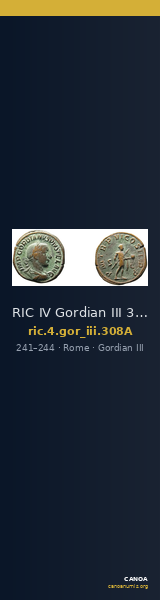 RIC IV Gordian III 308A — CANOA