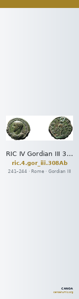 RIC IV Gordian III 308Ab — CANOA