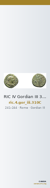 RIC IV Gordian III 310C — CANOA