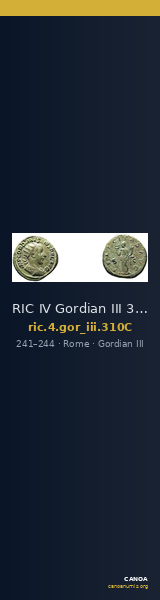 RIC IV Gordian III 310C — CANOA