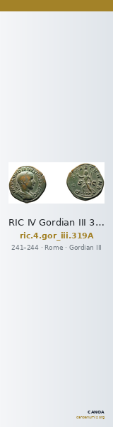 RIC IV Gordian III 319A — CANOA