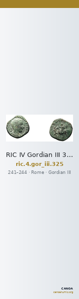 RIC IV Gordian III 325 — CANOA