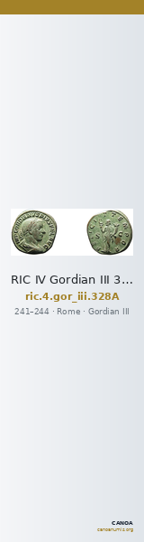 RIC IV Gordian III 328A — CANOA