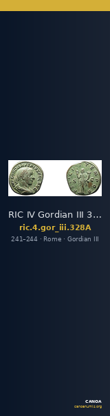 RIC IV Gordian III 328A — CANOA