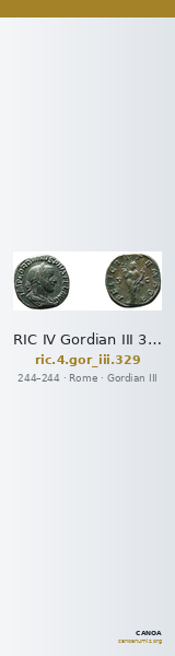 RIC IV Gordian III 329 — CANOA