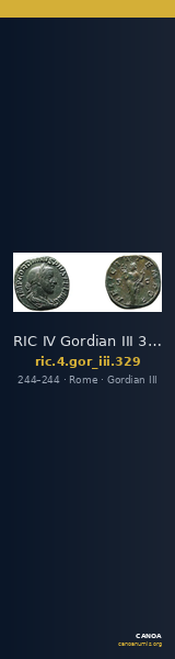 RIC IV Gordian III 329 — CANOA