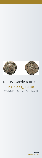 RIC IV Gordian III 330 — CANOA