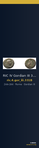 RIC IV Gordian III 331B — CANOA