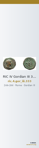 RIC IV Gordian III 333 — CANOA