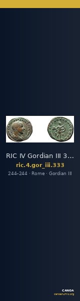 RIC IV Gordian III 333 — CANOA
