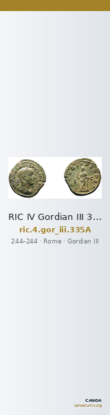 RIC IV Gordian III 335A — CANOA