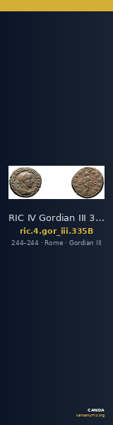 RIC IV Gordian III 335B — CANOA