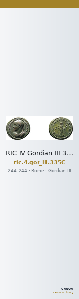 RIC IV Gordian III 335C — CANOA