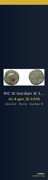 RIC IV Gordian III 337A — CANOA