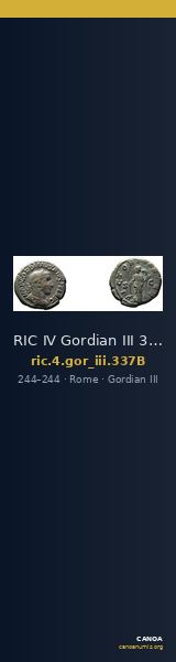 RIC IV Gordian III 337B — CANOA