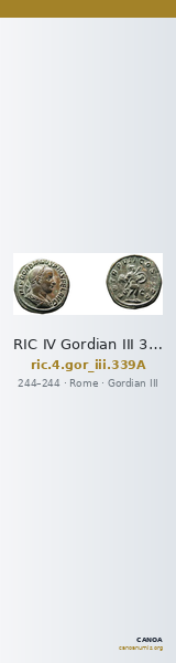 RIC IV Gordian III 339A — CANOA