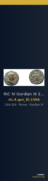 RIC IV Gordian III 339A — CANOA